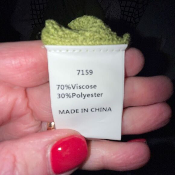 Pretty Garden Short Sleeve Crew Neck Ribbed Knit Blouse Top Cardigans small NWT - Picture 7 of 8